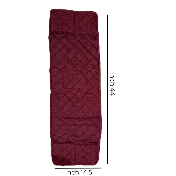 Red Quilted Microwave Oven Cover