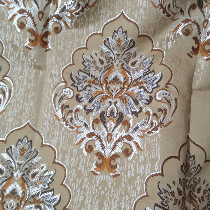 Caramel Silk Shinghai Curtains Pack of 2