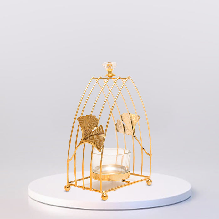 Nordic Golden Candle Cage