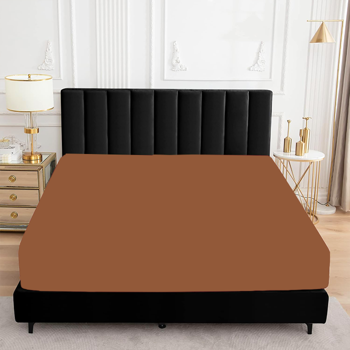 Camel Brown Waterproof Mattress Protector