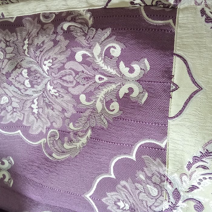 Lilac Silk Shinghai Curtains Pack of 2
