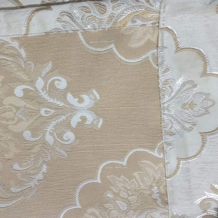 Ivory Silk Shinghai Curtains Pack of 2