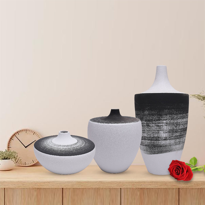 High Quality Egyption Porcelain Vase Set of 3