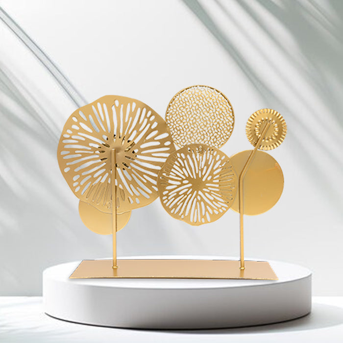 Fancy Metal Net Decor Piece