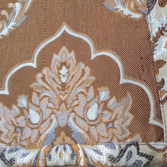 Caramel Silk Shinghai Curtains Pack of 2